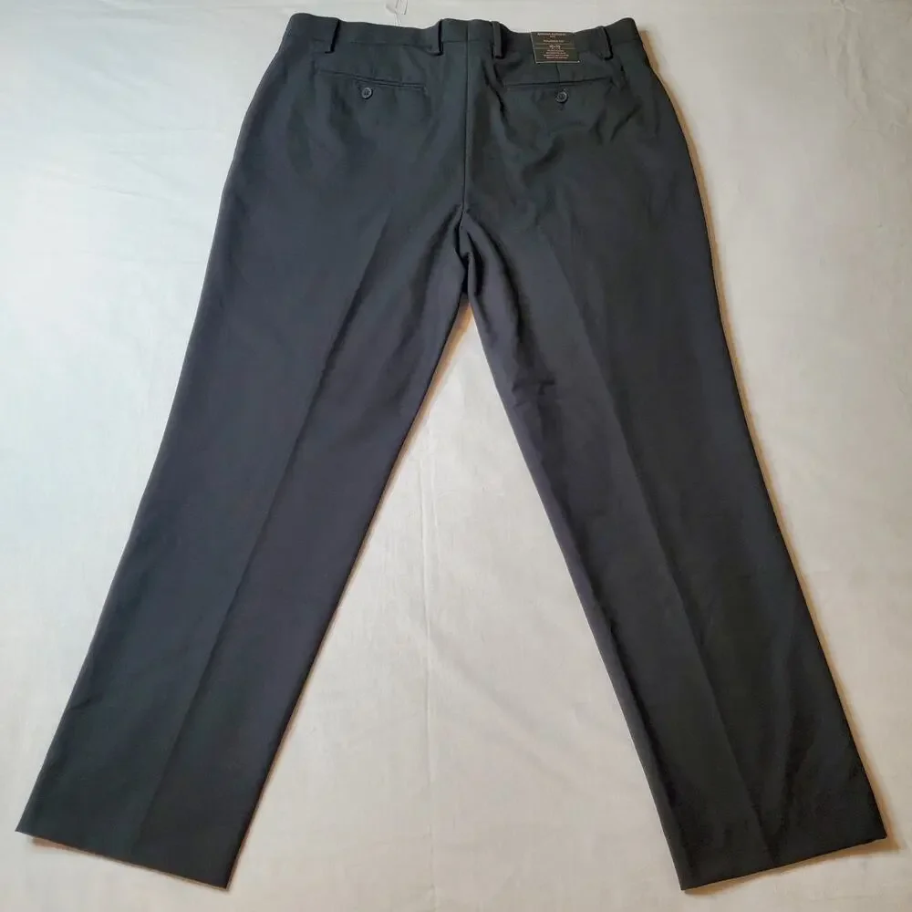 Banana Republic Men's Size 40X30 NWT Plain Weave Suit Trouser Black 616292